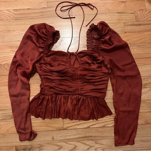 Ulla Johnson Mirelle Top Desert Rose - Picture 3 of 6